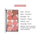 Buy Miss Rose 8 Colors Blush KIt For Women 28 - Gm in Pakistan