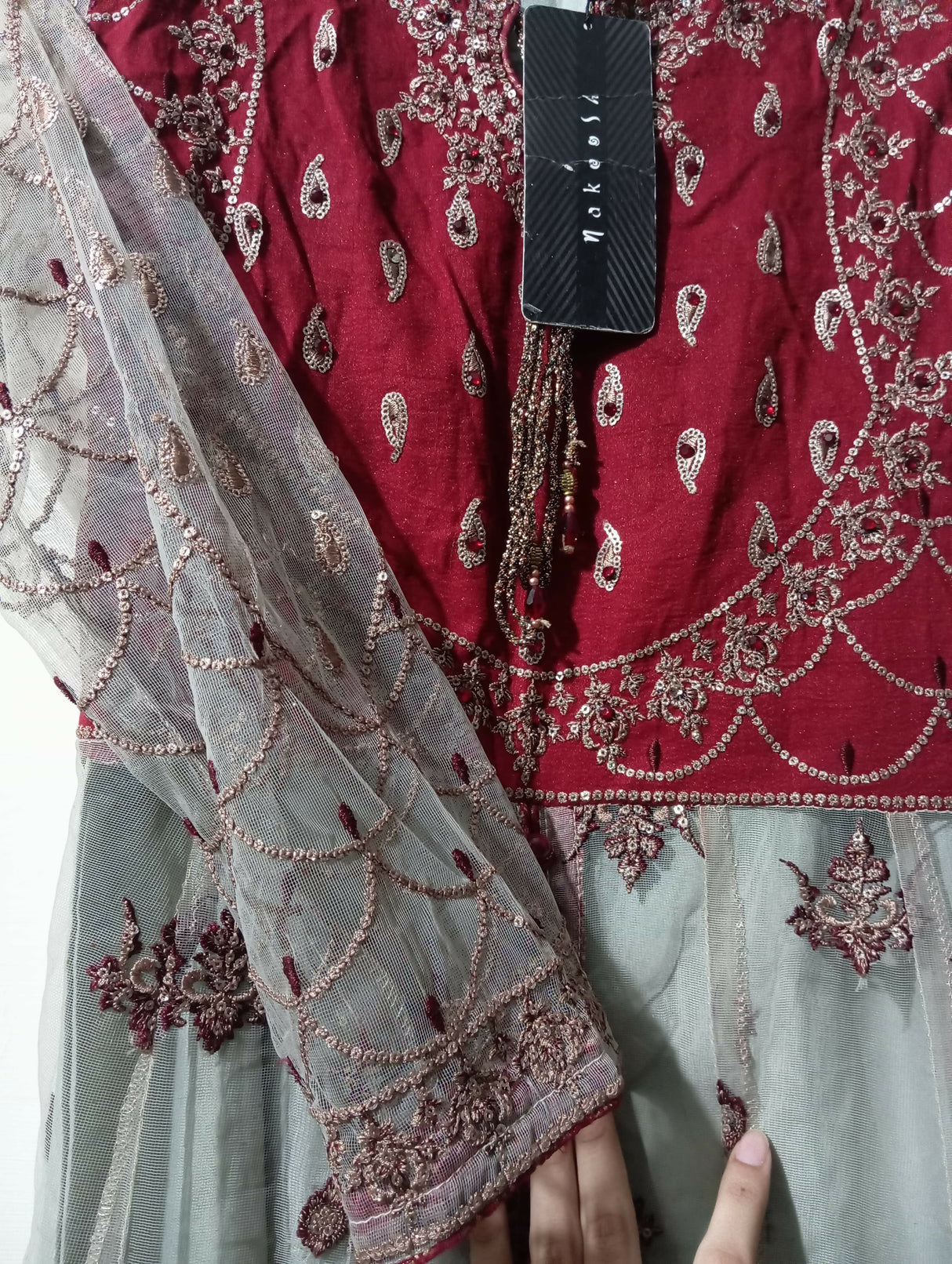 Naqoosh | Women Frocks & Maxis | Small | Brand New