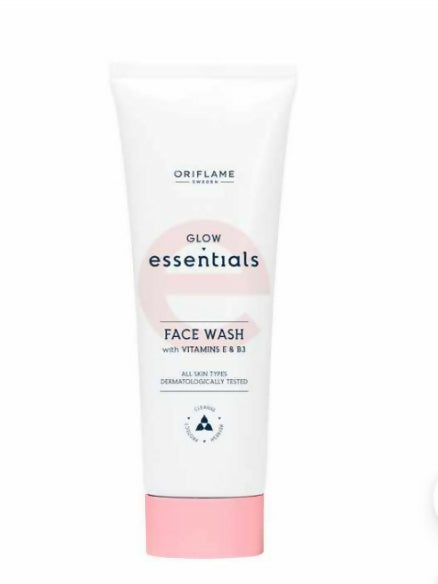 Oriflame | Glow Essentials Face Wash with Vitamins E and B3 | Beauty Skincare Face | Brand new