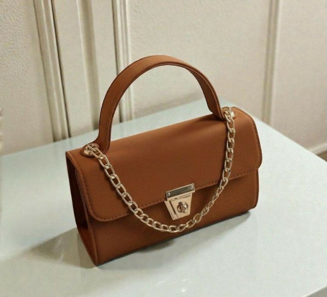 Classic Lock Ladies Handbag-(00076-00079) | Women Bags | Brand New