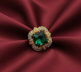 Square Ring Adjustable-00079 | Women Jewelry | Rings | Brand New