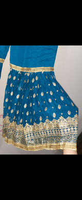 Sharara Set | Women Locally Made Formals | Medium | Worn Once