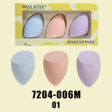 Buy Miss Rose Pack of 3 Beauty Blender Makeup Puff in Pakistan