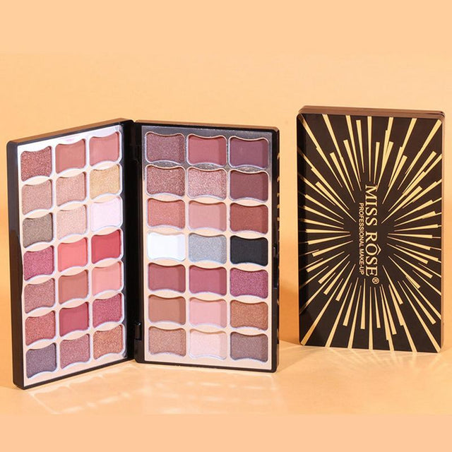 Buy Miss Rose 42 Color Matte Shimmer Eye Shadow Palette Waterproof Highly Pigmented in Pakistan