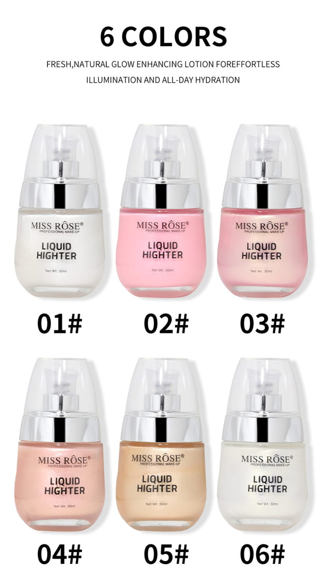 Buy Miss Rose Liquid Highlighter 30 - Ml in Pakistan
