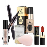 Buy Miss Rose 5 In 1 Exclusive Deal Lipstick Liquid Foundation Concealer Eye Liner Blender in Pakistan