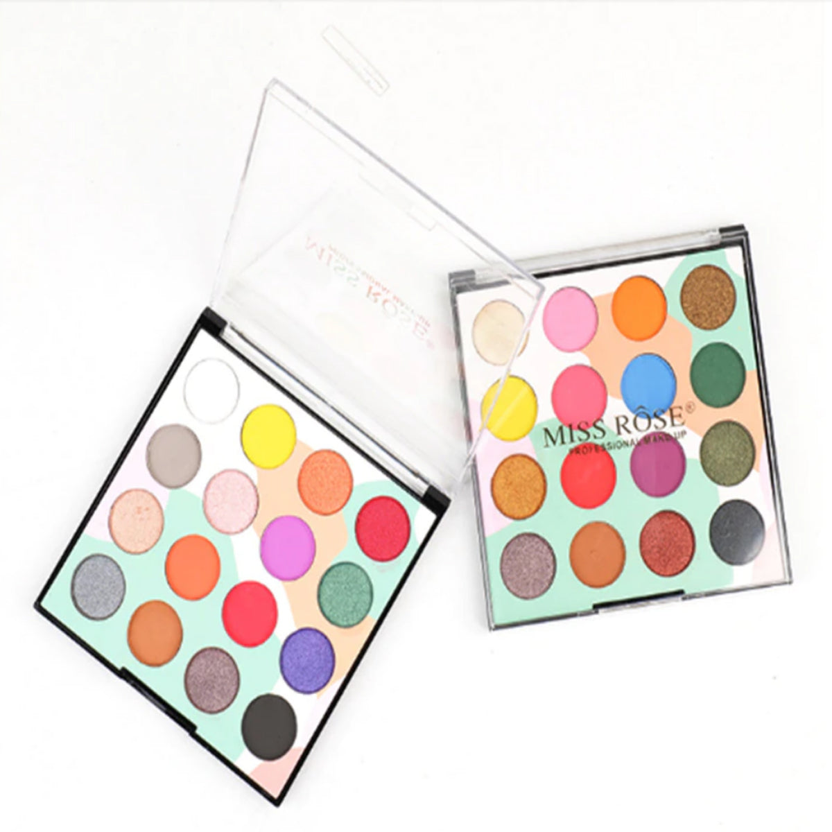 Buy Miss Rose 16 Color Matte And Shimmer Eyeshadow Pallete in Pakistan