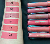 Buy Miss Rose Pack of 06 Matte Round Lip Gloss in Pakistan