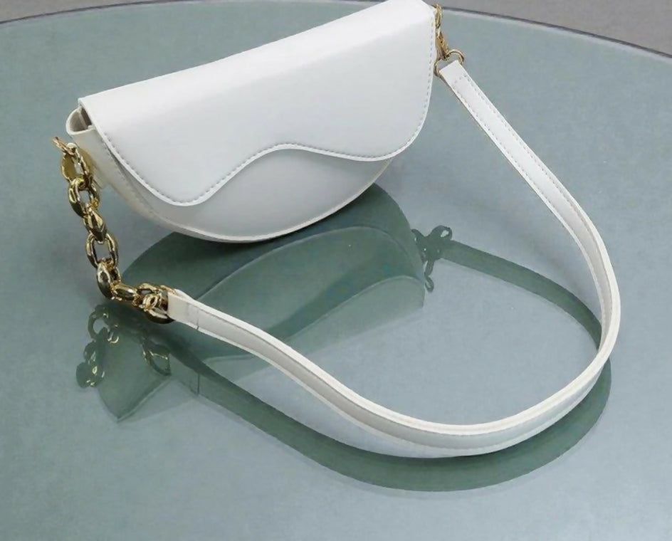 Saddle Shoulder Bag (00072-00075) | Women Bags | Medium | Brand New