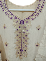 Fancy White Formal | Women Locally Made Formals | Small | Worn Once