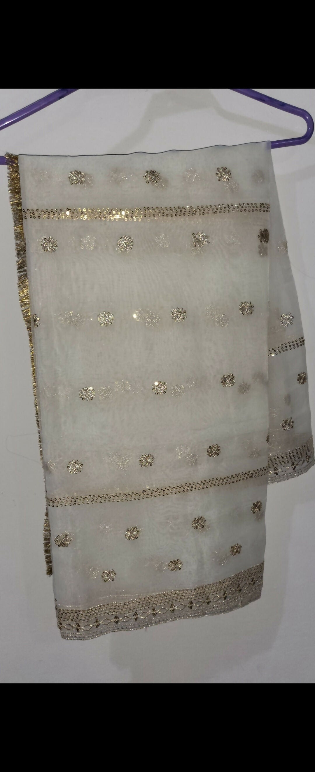 Crushed Sharara Set | Women Locally Made Formals | Medium | New