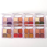 Buy Miss rose Illusory Ice Cube 4-Color Eyeshadow Palette (Z2) in Pakistan