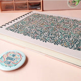 Leaves Doodle Pastel Pink Sketchbook | For Your Home | Books | New