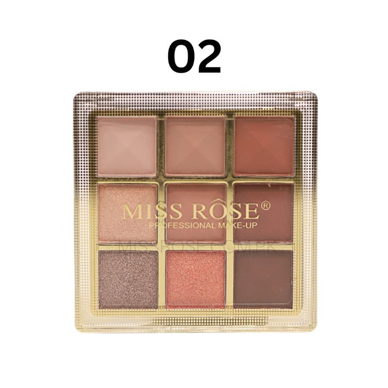 Buy Missrose New 9 Colour Eyeshadow Palette (032) in Pakistan