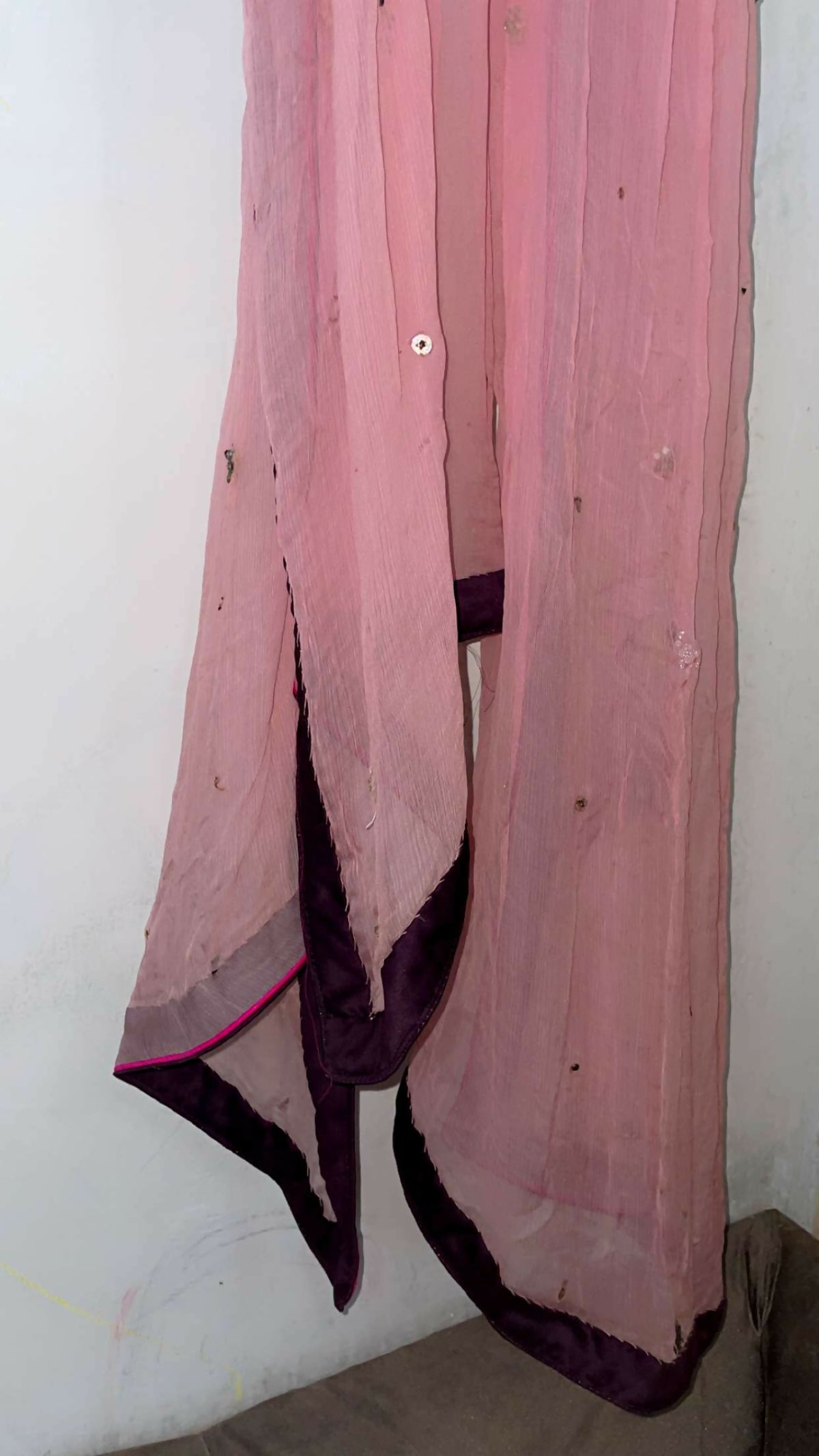Pink Duppata | Women Accessories | Duppatas & Shawls | Large | Preloved