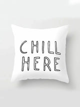 Buy Shein Letter Print Cushion Cover 1pc in Pakistan