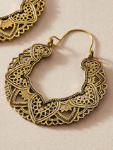 Buy Shein 1pair Bohemian Hollow Out Drop Earrings in Pakistan