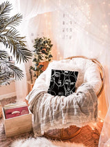 Buy Shein Abstract Figure Graphic Cushion Cover Without Filler in Pakistan