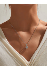 Buy Shein Rhinestone Charm Chain Necklace in Pakistan