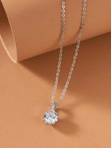 Buy Shein Rhinestone Charm Chain Necklace in Pakistan