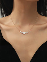 Buy Shein Zircon Decor Necklace in Pakistan