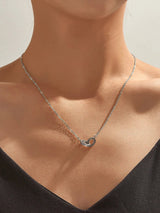 Buy Shein Ring Pendant Necklace in Pakistan