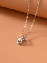 Buy Shein Ring Pendant Necklace in Pakistan