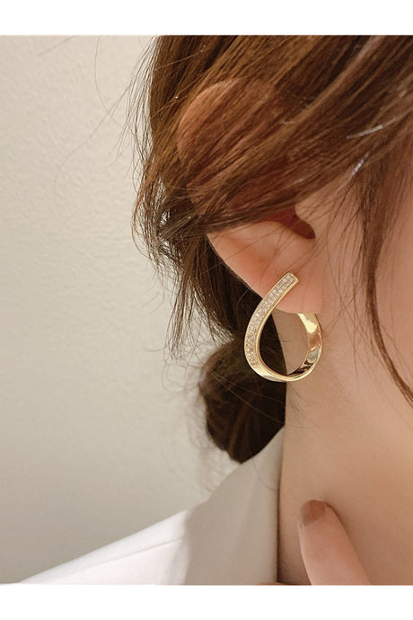 Buy Shein Rhinestone Decor Earrings in Pakistan