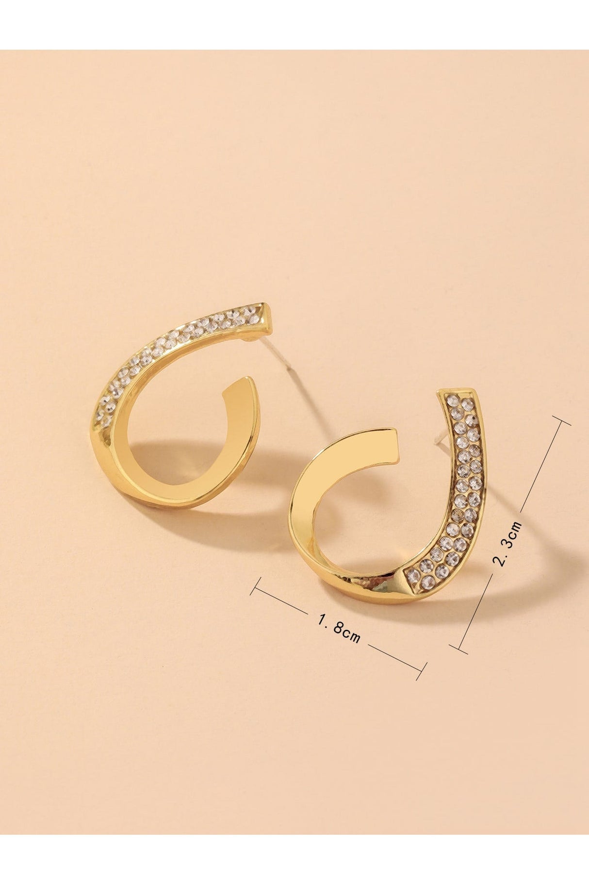 Buy Shein Rhinestone Decor Earrings in Pakistan