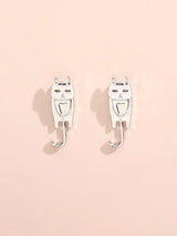 Buy Shein Cat Design Earring Jackets in Pakistan