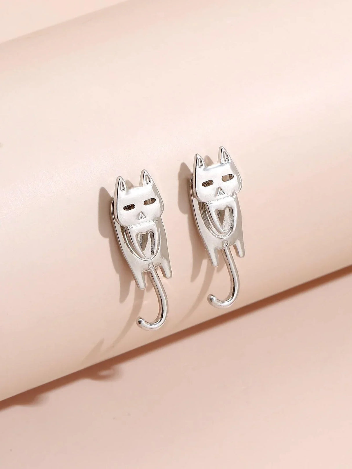 Buy Shein Cat Design Earring Jackets in Pakistan