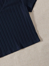 Buy SHEIN EZwear V-neck Rib-knit Tee in Pakistan