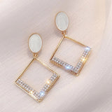 Buy Shein Hollow Out Geo Drop Earrings in Pakistan