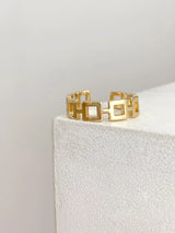 Buy Shein DAZY Geometric Decor Ring in Pakistan