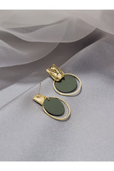 Buy Shein Round Charm Drop Earrings in Pakistan