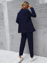 Buy SHEIN Frenchy Double Button Blazer & Tailored Pants in Pakistan