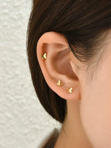 Buy Shein 6pcs Butterfly Shaped Stud Earrings in Pakistan