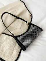 Buy Shein Allover Studded Decor Baguette Bag in Pakistan