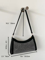 Buy Shein Allover Studded Decor Baguette Bag in Pakistan