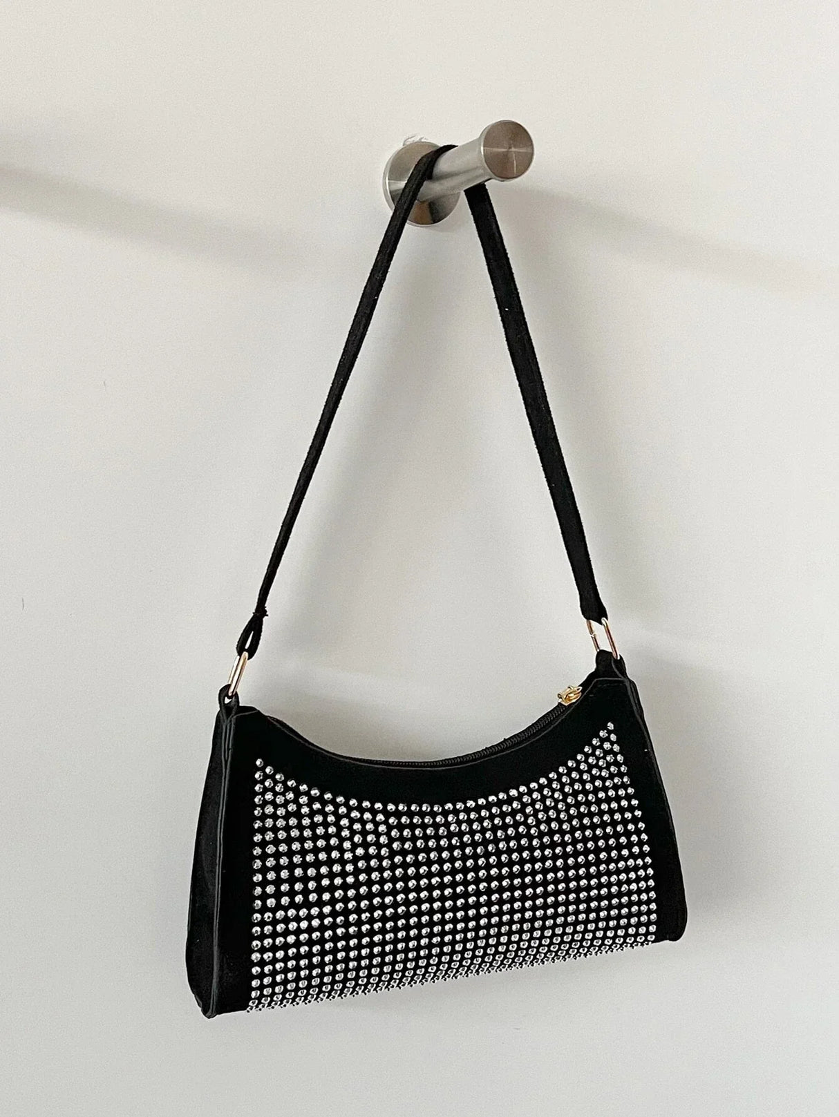 Buy Shein Allover Studded Decor Baguette Bag in Pakistan
