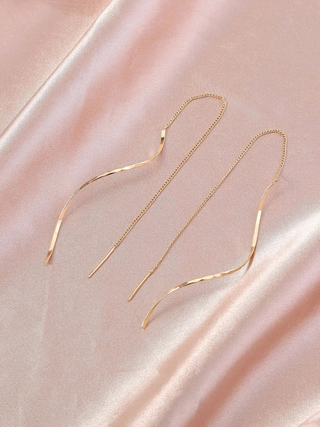 Buy Shein Spiral Drop Earrings in Pakistan