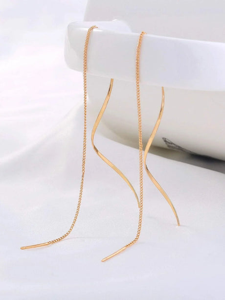 Buy Shein Spiral Drop Earrings in Pakistan