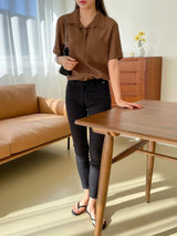 Buy SHEIN DAZY Patched Pocket Roll Up Sleeve Shirt in Pakistan