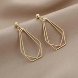 Buy Shein Hollow Out Geo Drop Earrings in Pakistan