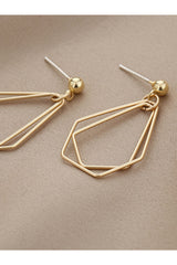 Buy Shein Hollow Out Geo Drop Earrings in Pakistan