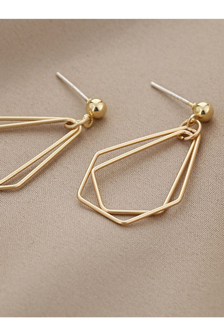 Buy Shein Hollow Out Geo Drop Earrings in Pakistan