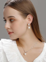 Buy SHEIN Faux Pearl Decor Drop Earrings in Pakistan