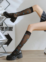 Buy Shein Butterfly Pattern Over The Calf Socks in Pakistan