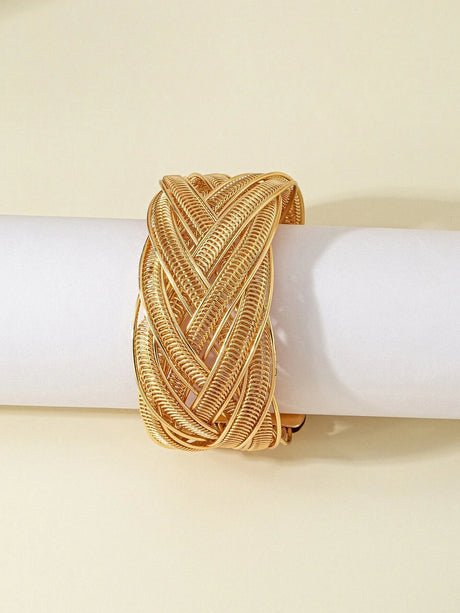 Buy Shein Twist Decor Cuff Bangle in Pakistan