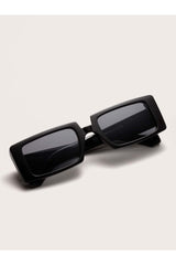 Buy Shein Acrylic Frame Rectangle Fashion Glasses - Black in Pakistan